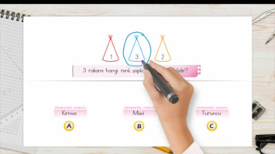 1. Sınıf - Üç (3) Rakamını Yazalım, Okuyalım - Matematik - Ekstra Video ...